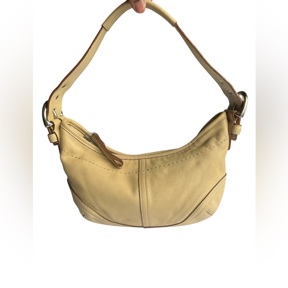 Coach 90s/y2k leather bag